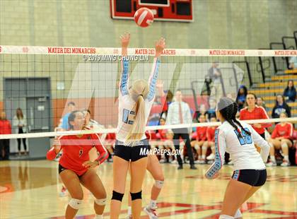 Thumbnail 2 in Marymount @ Mater Dei (CIF SS D1 Semifinal) photogallery.