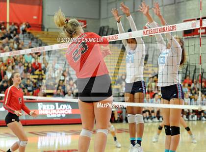 Thumbnail 1 in Marymount @ Mater Dei (CIF SS D1 Semifinal) photogallery.
