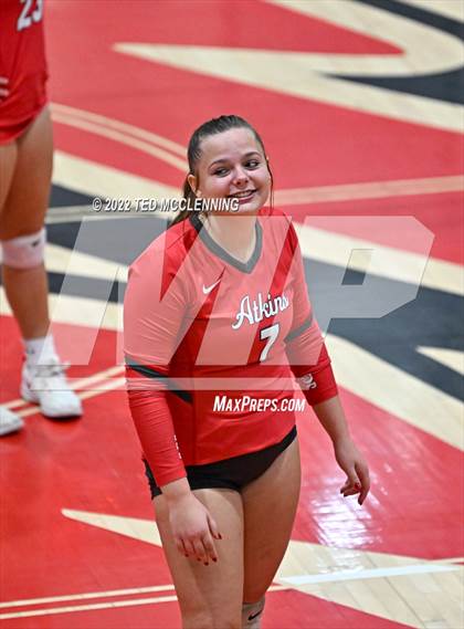 Thumbnail 3 in Atkins vs. Booneville (AAA 3A State Playoff 1st round) photogallery.