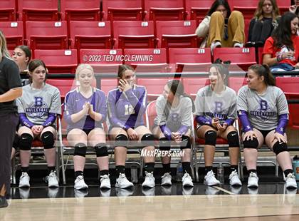 Thumbnail 2 in Atkins vs. Booneville (AAA 3A State Playoff 1st round) photogallery.