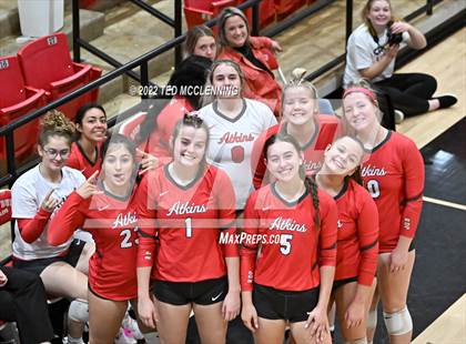 Thumbnail 3 in Atkins vs. Booneville (AAA 3A State Playoff 1st round) photogallery.