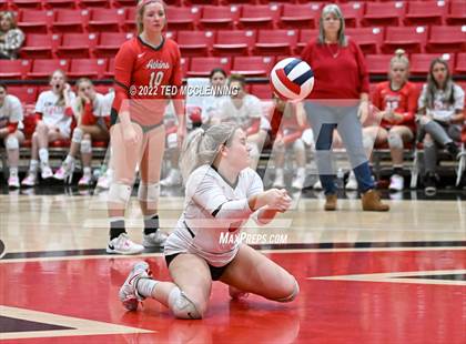 Thumbnail 2 in Atkins vs. Booneville (AAA 3A State Playoff 1st round) photogallery.