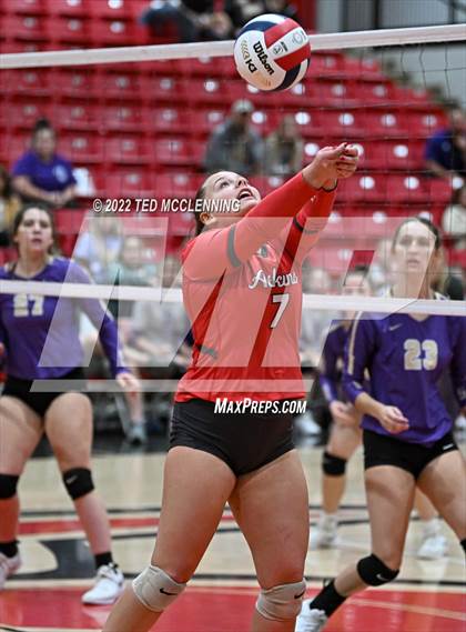 Thumbnail 1 in Atkins vs. Booneville (AAA 3A State Playoff 1st round) photogallery.