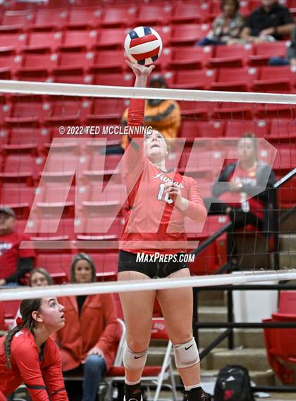 Thumbnail 2 in Atkins vs. Booneville (AAA 3A State Playoff 1st round) photogallery.