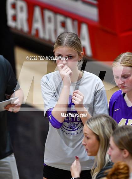 Thumbnail 1 in Atkins vs. Booneville (AAA 3A State Playoff 1st round) photogallery.
