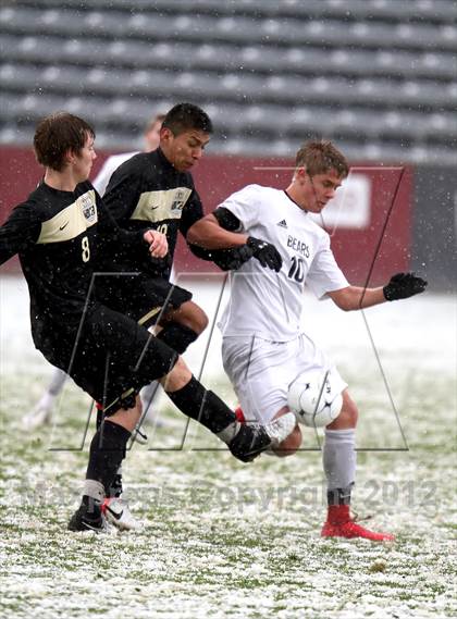 Thumbnail 3 in Palmer Ridge vs. Battle Mountain (CHSAA 4A Final) photogallery.