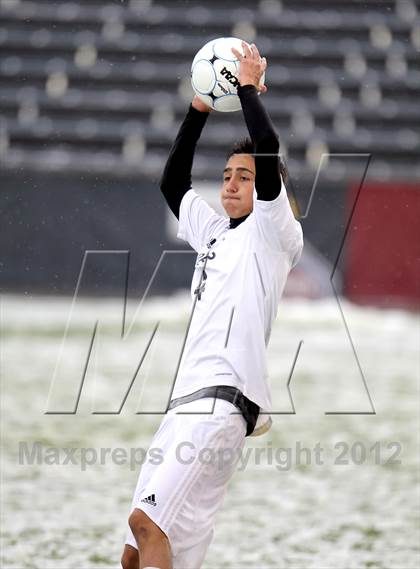 Thumbnail 2 in Palmer Ridge vs. Battle Mountain (CHSAA 4A Final) photogallery.