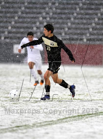 Thumbnail 2 in Palmer Ridge vs. Battle Mountain (CHSAA 4A Final) photogallery.