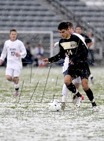 Thumbnail 2 in Palmer Ridge vs. Battle Mountain (CHSAA 4A Final) photogallery.