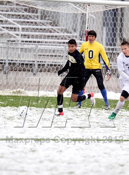 Thumbnail 3 in Palmer Ridge vs. Battle Mountain (CHSAA 4A Final) photogallery.