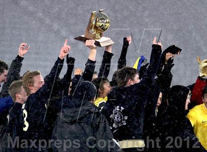Thumbnail 2 in Palmer Ridge vs. Battle Mountain (CHSAA 4A Final) photogallery.