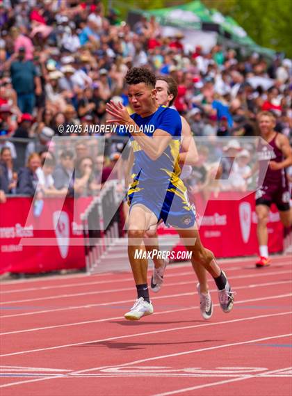 Thumbnail 2 in CHSAA State Championships (400m Finals) photogallery.