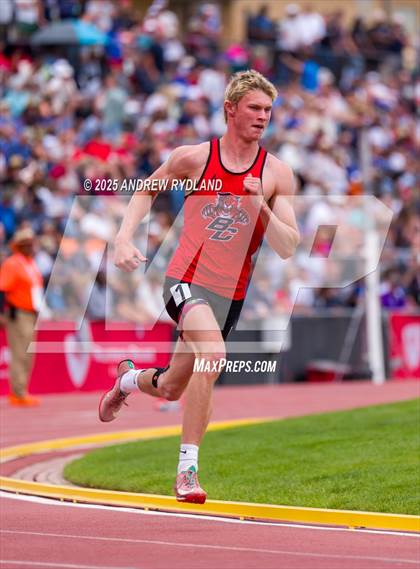 Thumbnail 1 in CHSAA State Championships (400m Finals) photogallery.