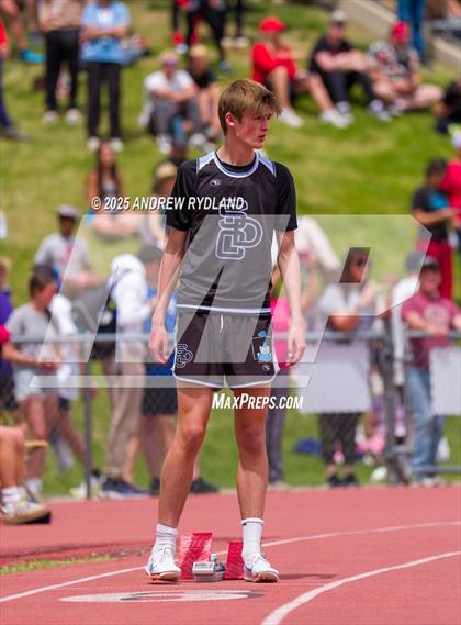 Thumbnail 2 in CHSAA State Championships (400m Finals) photogallery.