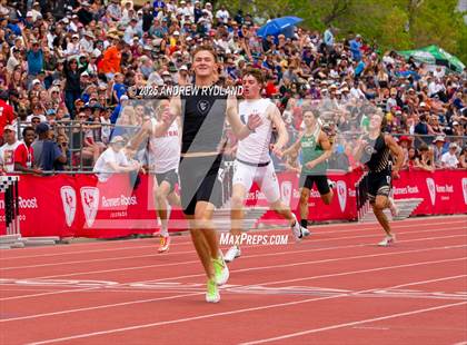 Thumbnail 3 in CHSAA State Championships (400m Finals) photogallery.