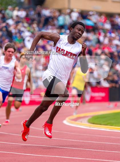 Thumbnail 3 in CHSAA State Championships (400m Finals) photogallery.