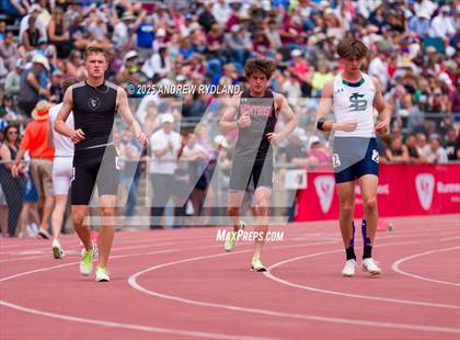 Thumbnail 3 in CHSAA State Championships (400m Finals) photogallery.