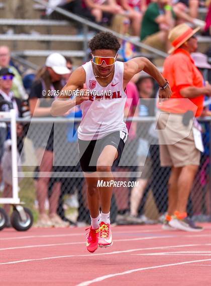 Thumbnail 3 in CHSAA State Championships (400m Finals) photogallery.