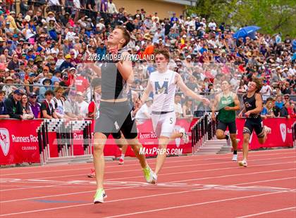 Thumbnail 1 in CHSAA State Championships (400m Finals) photogallery.