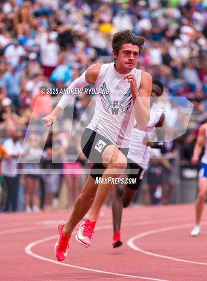 Thumbnail 1 in CHSAA State Championships (400m Finals) photogallery.
