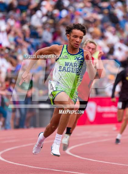 Thumbnail 3 in CHSAA State Championships (400m Finals) photogallery.