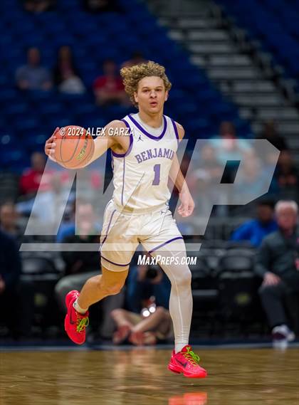 Thumbnail 1 in Benjamin vs Jayton (UIL 1A Basketball Final) photogallery.
