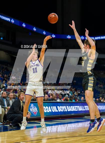 Thumbnail 1 in Benjamin vs Jayton (UIL 1A Basketball Final) photogallery.