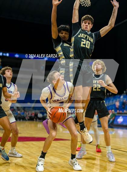 Thumbnail 2 in Benjamin vs Jayton (UIL 1A Basketball Final) photogallery.