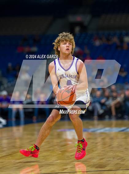 Thumbnail 3 in Benjamin vs Jayton (UIL 1A Basketball Final) photogallery.