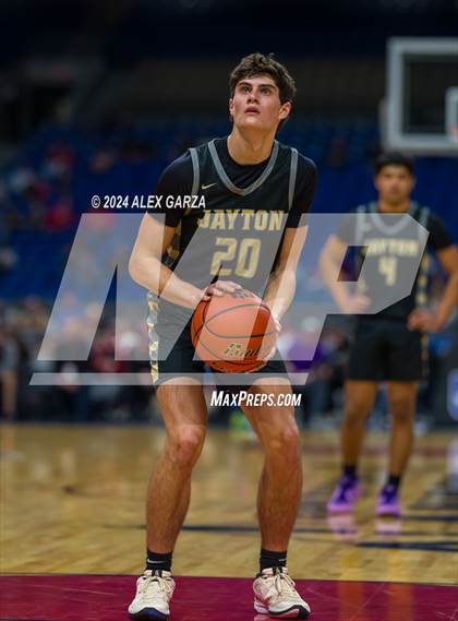 Thumbnail 3 in Benjamin vs Jayton (UIL 1A Basketball Final) photogallery.