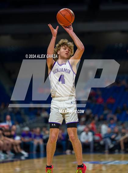 Thumbnail 1 in Benjamin vs Jayton (UIL 1A Basketball Final) photogallery.