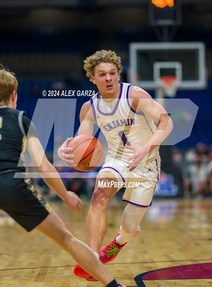 Thumbnail 2 in Benjamin vs Jayton (UIL 1A Basketball Final) photogallery.
