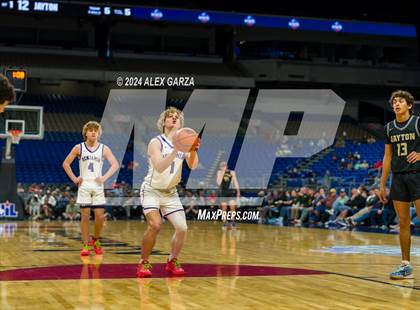 Thumbnail 2 in Benjamin vs Jayton (UIL 1A Basketball Final) photogallery.