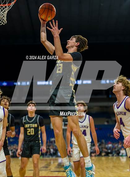 Thumbnail 2 in Benjamin vs Jayton (UIL 1A Basketball Final) photogallery.