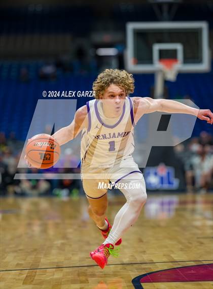 Thumbnail 1 in Benjamin vs Jayton (UIL 1A Basketball Final) photogallery.