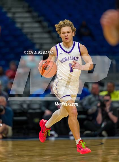 Thumbnail 2 in Benjamin vs Jayton (UIL 1A Basketball Final) photogallery.