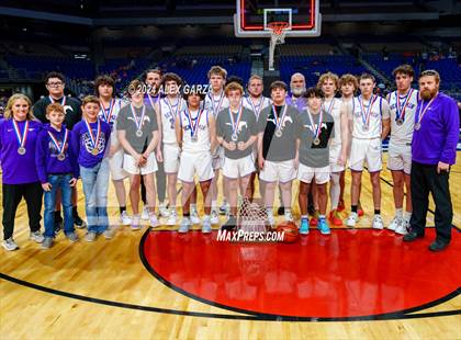 Thumbnail 2 in Benjamin vs Jayton (UIL 1A Basketball Final) photogallery.