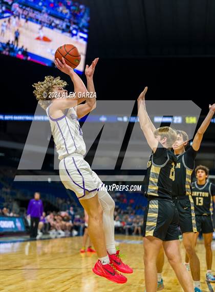 Thumbnail 3 in Benjamin vs Jayton (UIL 1A Basketball Final) photogallery.