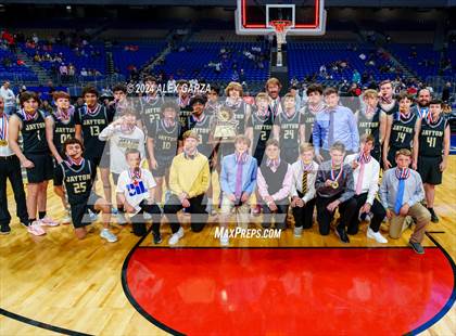 Thumbnail 3 in Benjamin vs Jayton (UIL 1A Basketball Final) photogallery.