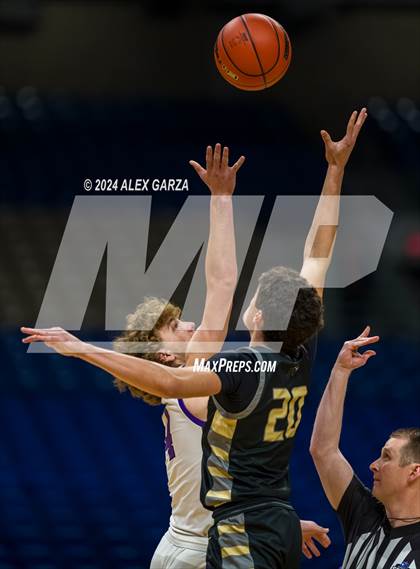 Thumbnail 2 in Benjamin vs Jayton (UIL 1A Basketball Final) photogallery.