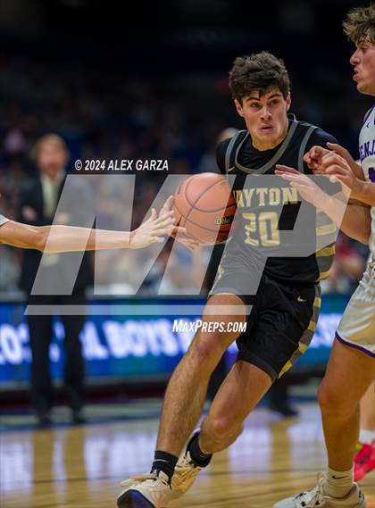 Thumbnail 3 in Benjamin vs Jayton (UIL 1A Basketball Final) photogallery.