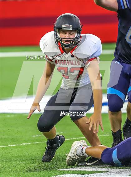 Thumbnail 1 in Franklin County vs Rushville @ Lucas Oil Stadium photogallery.