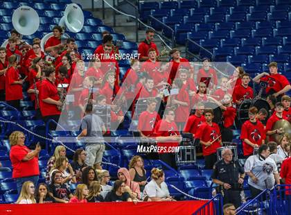 Thumbnail 3 in Franklin County vs Rushville @ Lucas Oil Stadium photogallery.