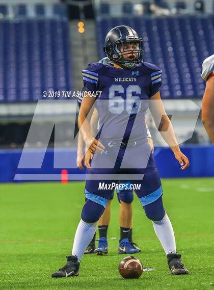 Thumbnail 1 in Franklin County vs Rushville @ Lucas Oil Stadium photogallery.