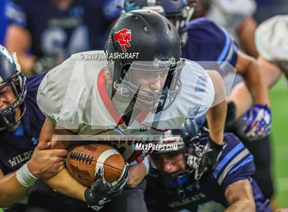 Thumbnail 2 in Franklin County vs Rushville @ Lucas Oil Stadium photogallery.