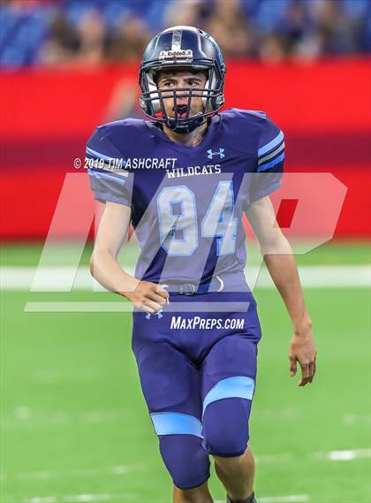 Thumbnail 3 in Franklin County vs Rushville @ Lucas Oil Stadium photogallery.