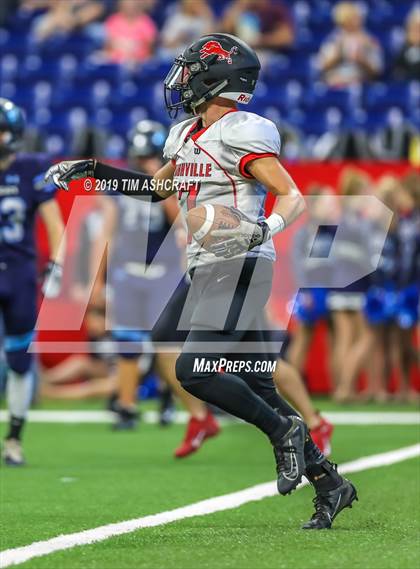 Thumbnail 2 in Franklin County vs Rushville @ Lucas Oil Stadium photogallery.