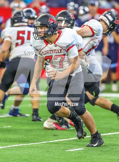 Thumbnail 1 in Franklin County vs Rushville @ Lucas Oil Stadium photogallery.