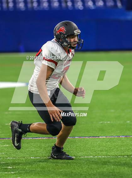 Thumbnail 1 in Franklin County vs Rushville @ Lucas Oil Stadium photogallery.