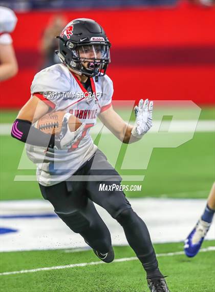 Thumbnail 3 in Franklin County vs Rushville @ Lucas Oil Stadium photogallery.
